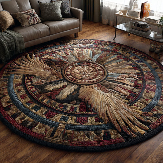 Protector of Skies Quilted Round Mat NCU0PT7440