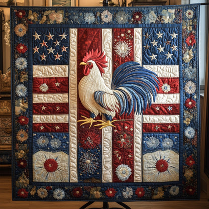 Proud Rooster Heritage Quilted Blanket NCU0PT3927