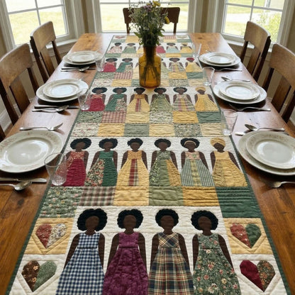Proud Roots Quilted Table Runner NCU0NT12570