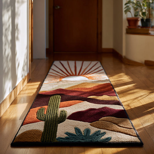 Psychedelic Cactus Dawn Runner Carpet NCU0HH1003