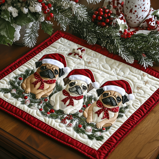 Pug Spirit Quilted Place Mat NCU0DK10609