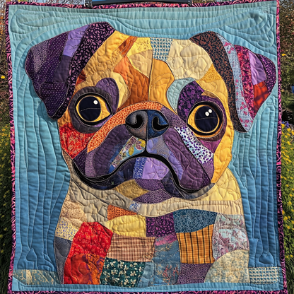 Puggy Perfection Quilted Blanket NCU0DK1401