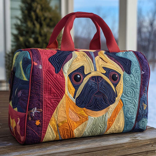 Puglet Charm Quilted Duffle Bag NCU0PT9561