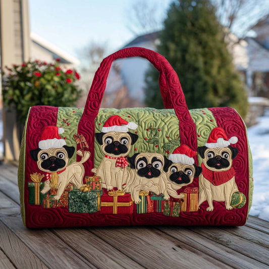 Puglet Noel Quilted Duffle Bag NCU0PT9563