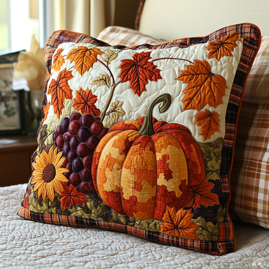 Pumpkin Parade Quilted Pillow Case NCU0DV7111