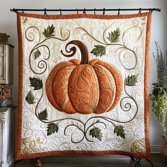Pumpkin Dream Quilted Blanket NCU0DK9171