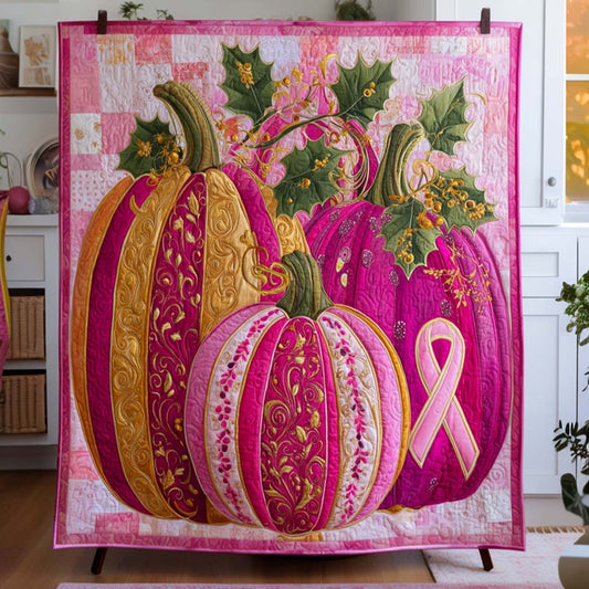 Pumpkin Glow Quilted Blanket NCU0NT9463