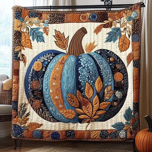 Pumpkin Harvest Quilted Blanket NCU0DK9169