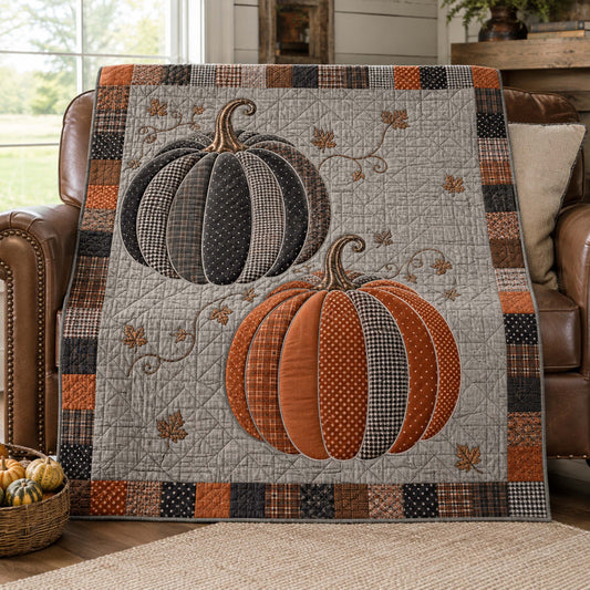 Pumpkin Haven Quilted Blanket NCU0TD3086