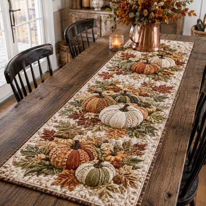 Pumpkin Haven Quilted Table Runner NCU0TD3186