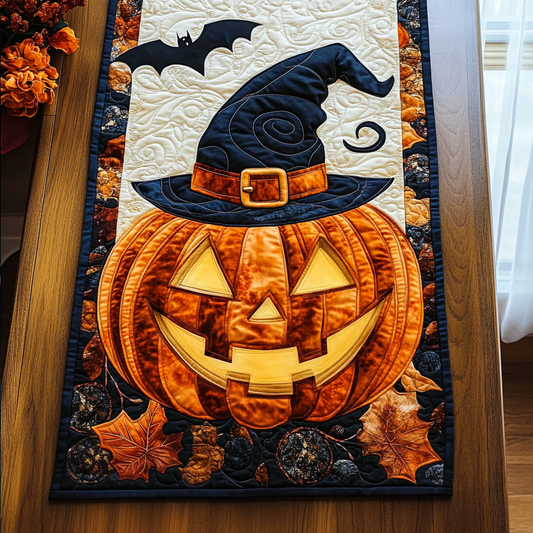 Pumpkin Magic Quilted Table Runner NCU0DK9280