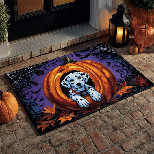Pumpkin Nest Dalmatian Doormat NCU0XD823