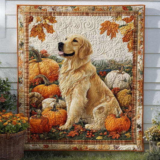 Pumpkin Pals Quilted Blanket NCU0NT8972