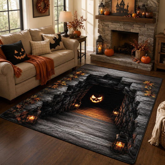 Pumpkin Passage Area Rug NCU0DV9882