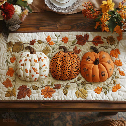 Fall Quilted Table Runner NCU0VT207