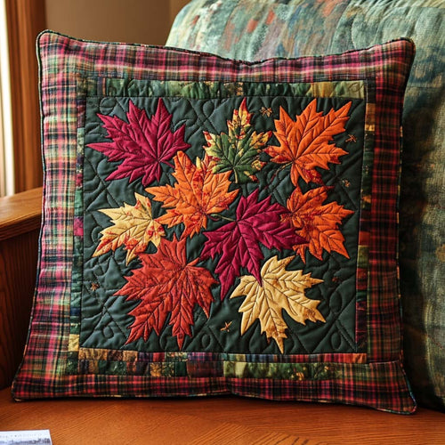 Pumpkin Patch Quilted Pillow Case NCU0NT8790