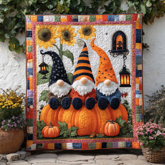 Pumpkin Path Quilted Blanket NCU0NT8937
