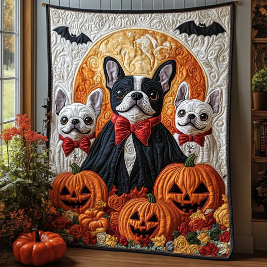Pumpkin Pup Quilted Blanket NCU0DV7233