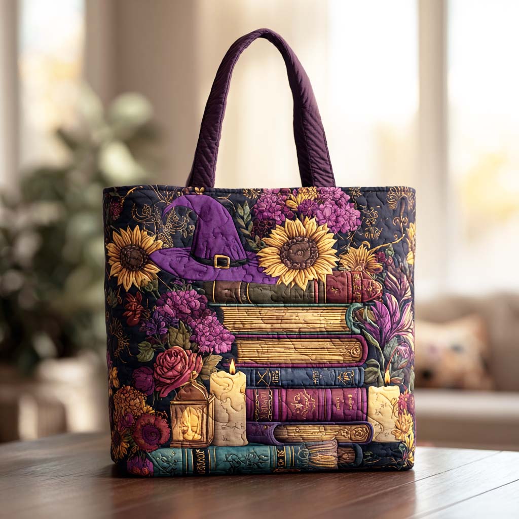 Pumpkin Tale Quilted Tote Bag NCU0TD187