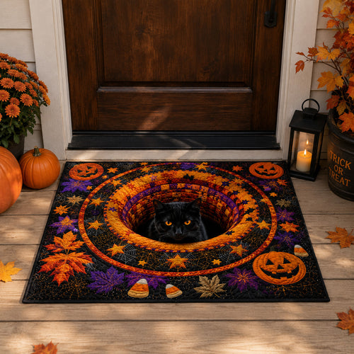 Pumpkin Watch Doormat NCU0VL3603
