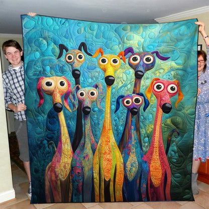 Pup Parade Quilted Blanket NCU0PT1955