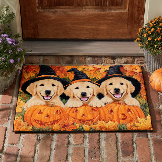 Pups Golden Retriever Doormat NCU0HH533