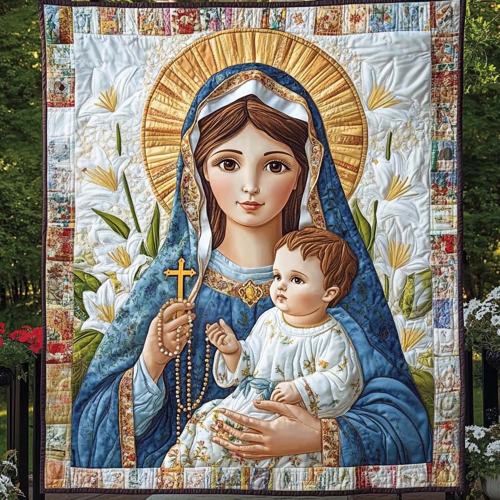 Pure Devotion Quilted Blanket NCU0NT1794 Vantique