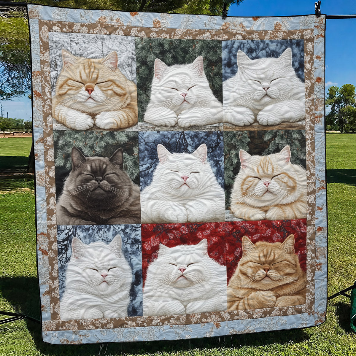 Purrfect Slumber Quilted Blanket NCU0TL1089