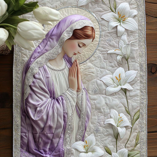 Queen of Heaven Quilted Table Runner NCU0NT7806