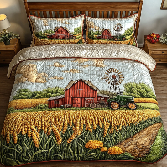 Quiet Acres Quilted Bedding Set NCU0DK6840