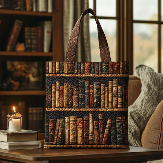 Quiet Chapter Quilted Tote Bag NCU0DV7258