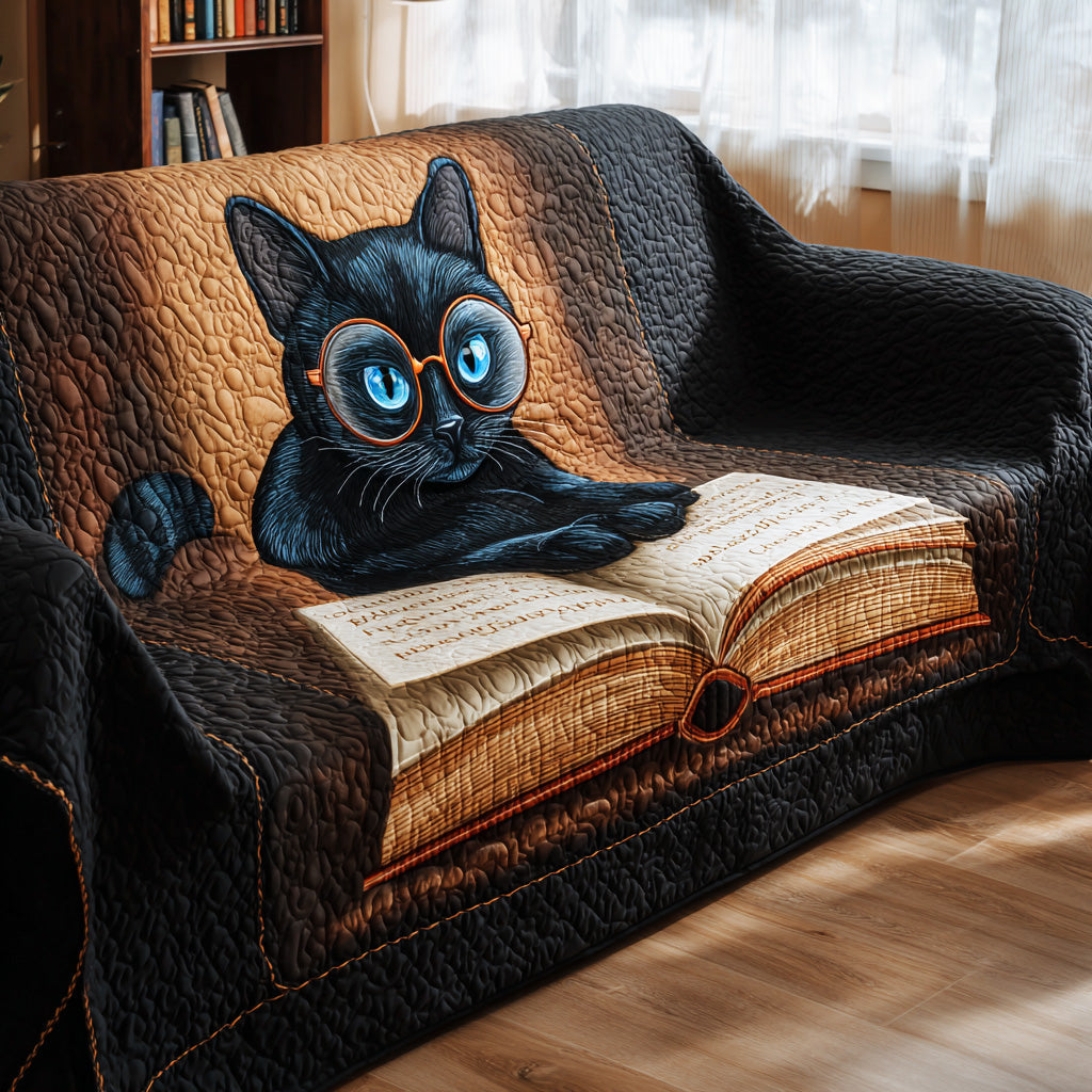 Quiet Corner Reader Quilted Sofa Cover NCU0TD1562