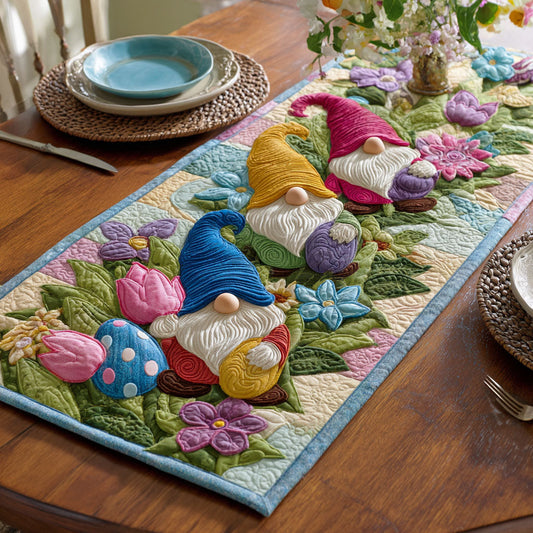 Quiet Easter Quilted Table Runner NCU0TD2285