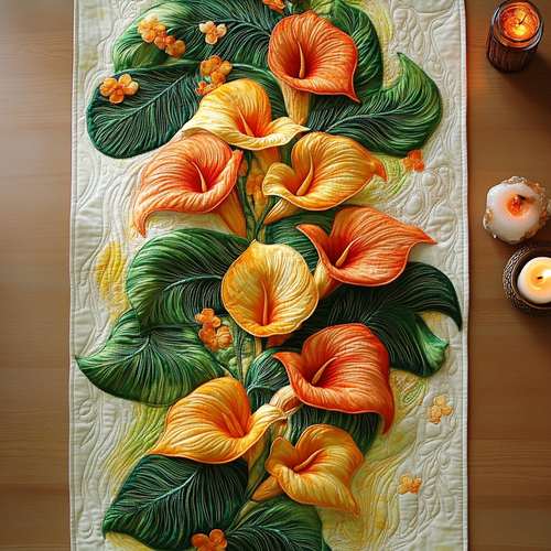 Quiet Grace Quilted Table Runner NCU0VH5089