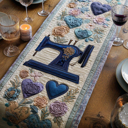 Quiet Needle Quilted Table Runner NCU0DV9098