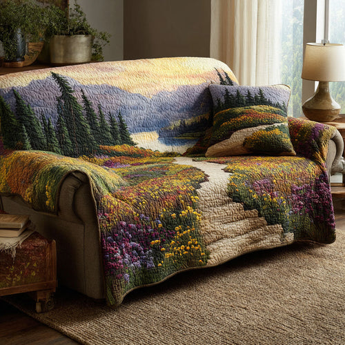 Quiet Peaks Quilted Sofa Cover NCU0DK11667