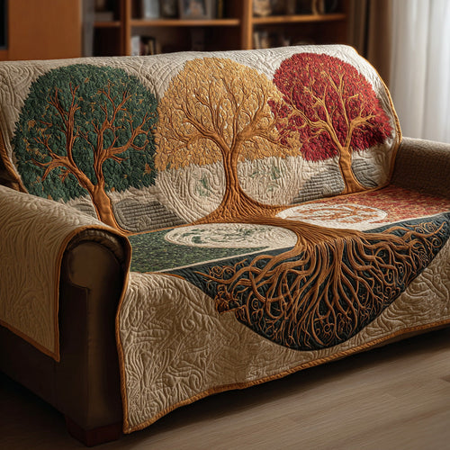 Quiet Roots Quilted Sofa Cover NCU0TD2124