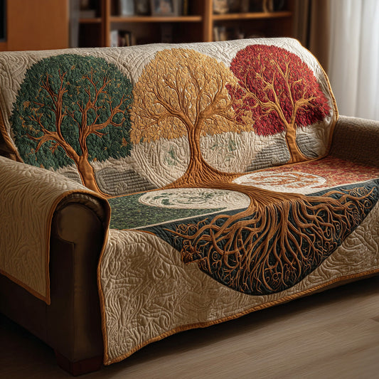 Quiet Roots Quilted Sofa Cover NCU0TD2124