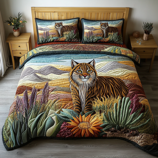 Quiet Strike 3-Piece Quilted Bedding Set NCU0DK6613