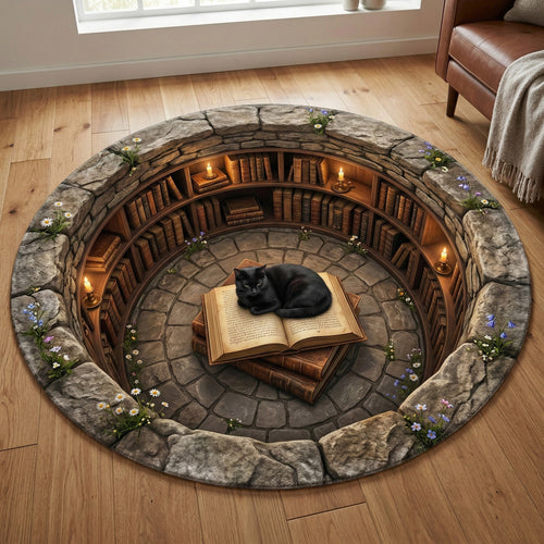 Quiet Tome Nest Round Carpet NCU0TV1740