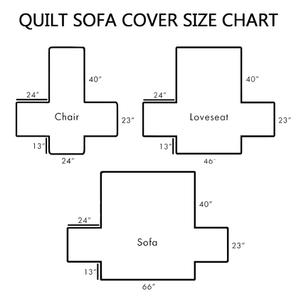 Saddle Up Quilted Sofa Cover NCU0NT10819