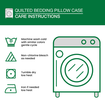 Faith Embrace Quilted Bedding Pillow Case NCU0DK9392