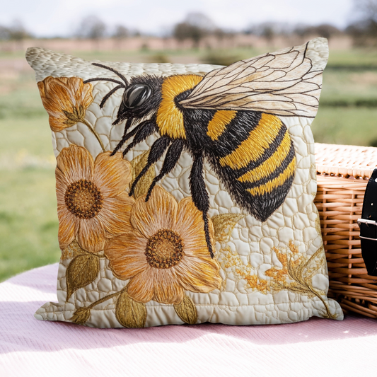 Sweet Swarm Quilted Pillow Case NCU0VH5137