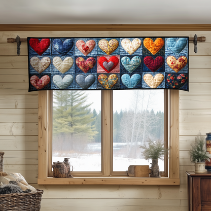 Quilted Embrace Quilted Valance NCU0DK4049