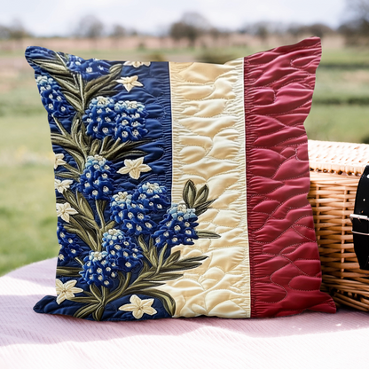 Texas Pride Quilted Pillow Case NCU0VH4392