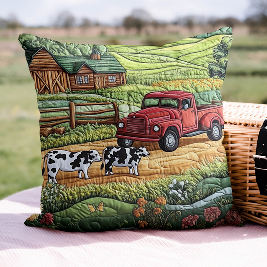 Country Ride Quilted Pillow Case NCU0VH4189