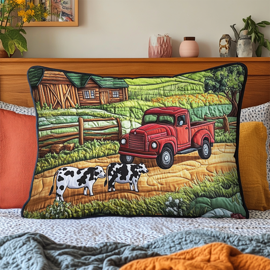 Country Ride Quilted Bedding Pillow Case NCU0VH4190