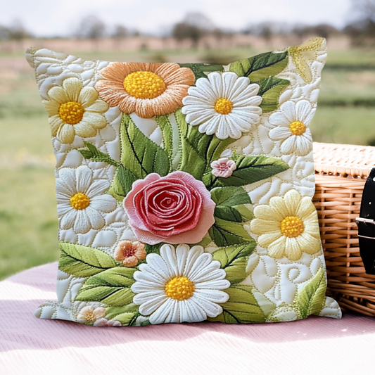 Garden Breeze Quilted Pillow Case NCU0VH4756