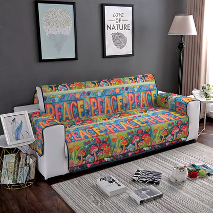 Radiance of Peace Quilted Sofa Cover NCU0PT6910