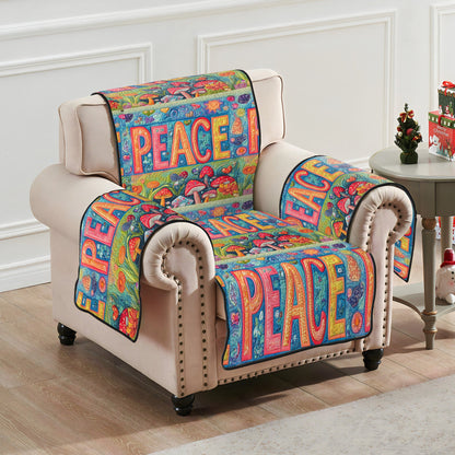 Radiance of Peace Quilted Sofa Cover NCU0PT6910